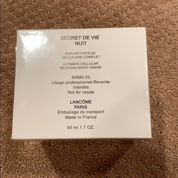 NWB Lancôme Secret de Vie Nuit Creme - Picture 4 of 4